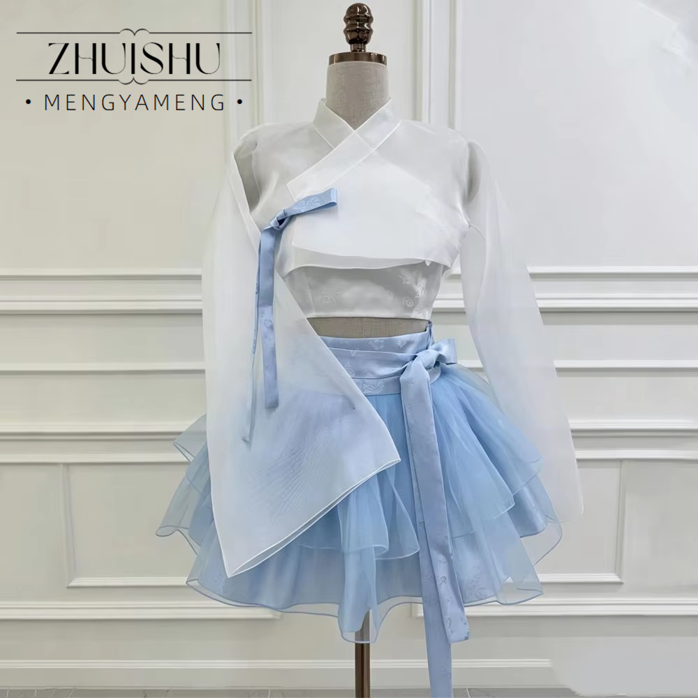 Modern Blue White 3Pcs Short C - Modern Korean Lifestyle review and price